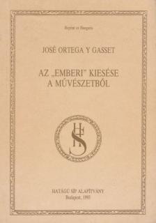 Az „emberi” kiesése a művészetből [antikvár]
