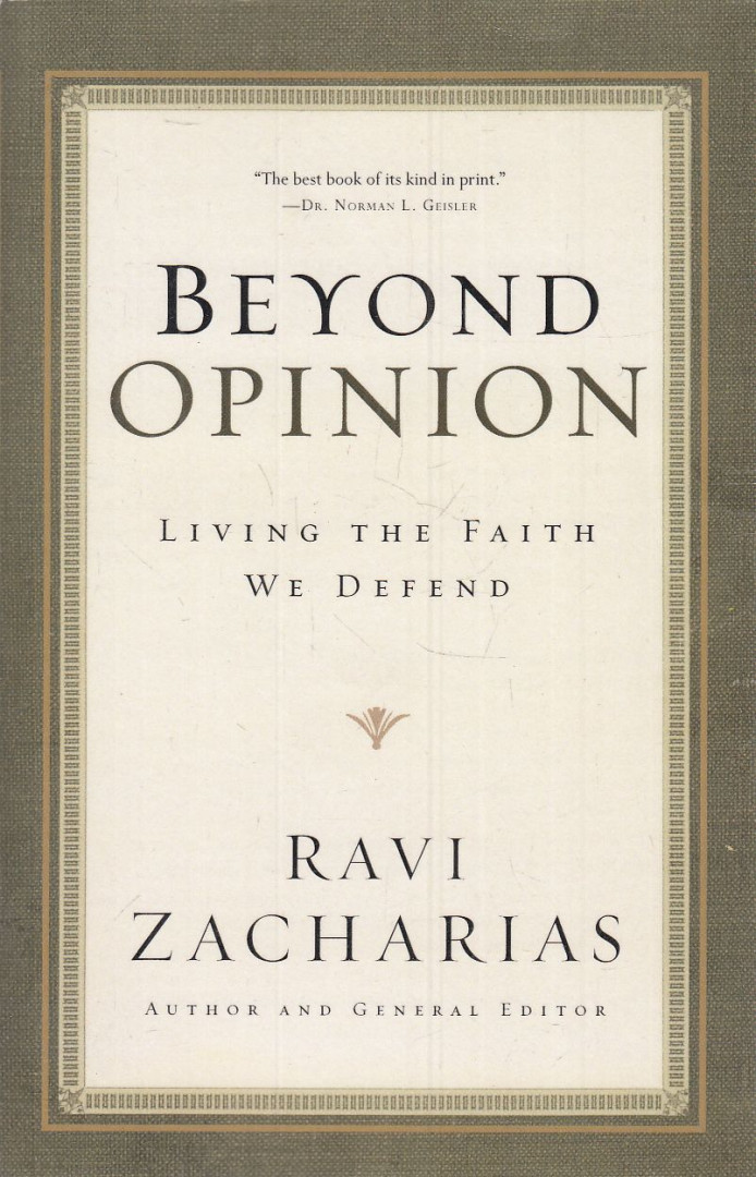 Ravi Zacharias - Beyond Opinion [antikvár]