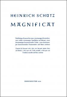 SCHÜTZ - MAGNIFICAT. KLAVIERAUSZUG