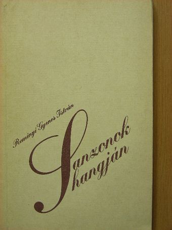 Reményi Gyenes István - Sanzonok hangján [antikvár]