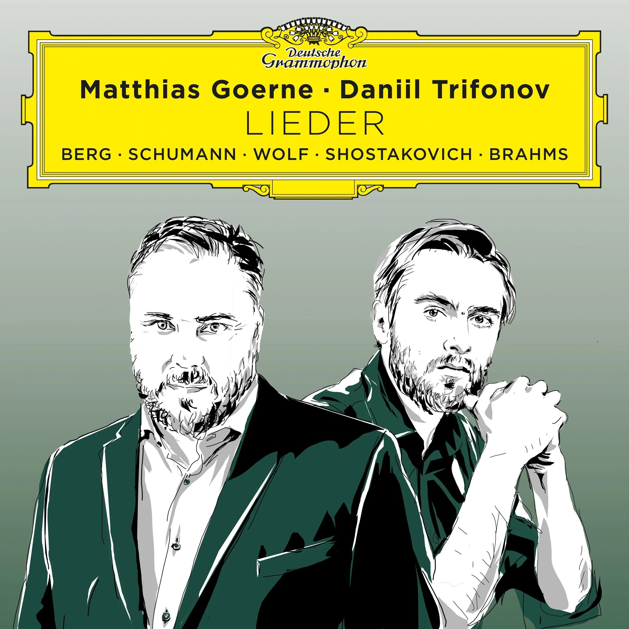 BERG, SCHUMANN, WOLF, SHOSTAKOVICH - LIEDER CD MATTHIAS GOERNE, DANIIL TRIFONOV