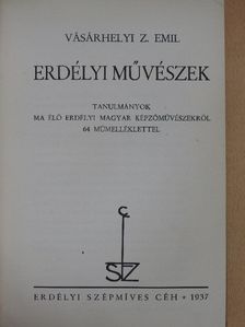 Vásárhelyi Z. Emil - Erdélyi művészek [antikvár]