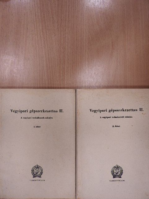 Dr. Szücs Miklós - Vegyipari gépszerkezettan II/I-II. (töredék) [antikvár]