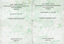 Gadó Ottó, Timár János - Angol-német-magyar munkagazdaságtani és oktatásgazdaságtani magyarázó szótár I-II. [antikvár]