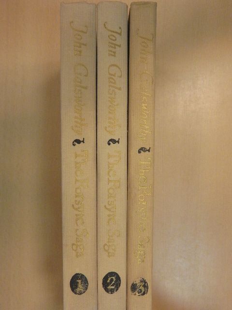 John Galsworthy - The Forsyte Saga 1-3. [antikvár]