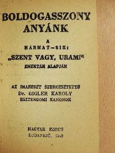 Boldogasszony anyánk [antikvár]