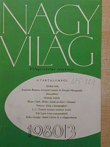 Abádi Nagy Zoltán - Nagyvilág 1980. március [antikvár]