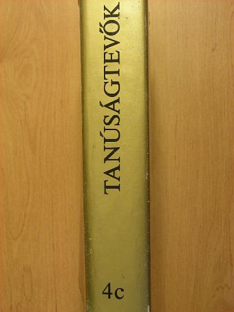 Andrásfi Gyula - Tanúságtevők 4. C. [antikvár]