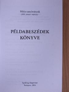 Példabeszédek könyve [antikvár]