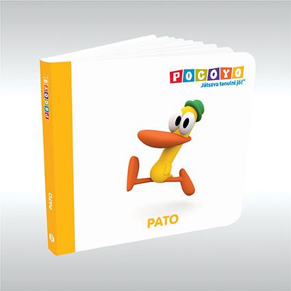 KEDD KFT. - Pocoyo - Babakönyv  - Pato