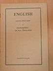 Dr. Bíró Lajos Pál - English I. [antikvár]