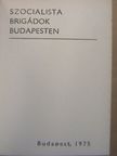 Végh Oszkár - Szocialista brigádok Budapesten (minikönyv) [antikvár]