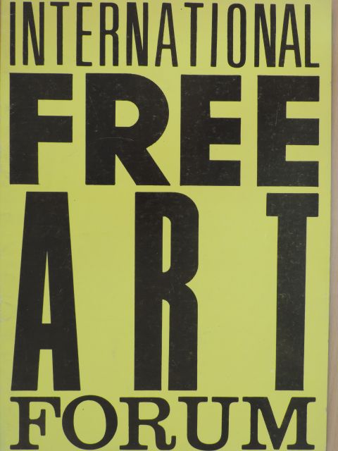 International Free Art Forum [antikvár]