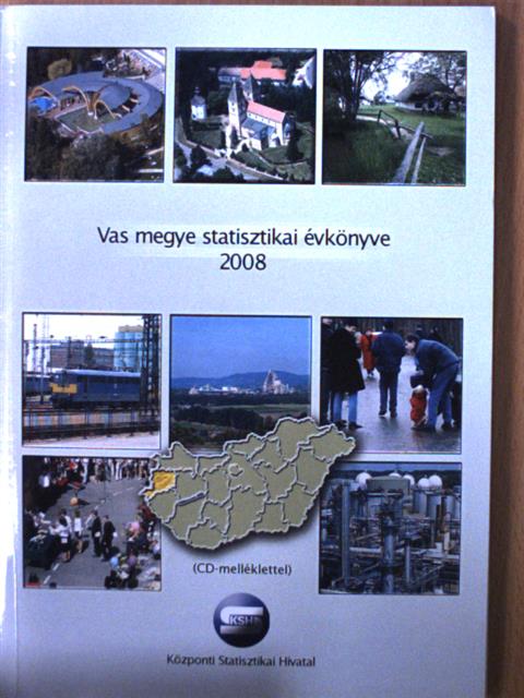 Vas megye statisztikai évkönyve 2008 - CD-vel [antikvár]