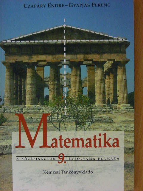 Czapáry Endre - Matematika 9. [antikvár]