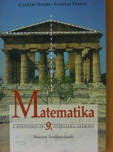 Czapáry Endre - Matematika 9. [antikvár]