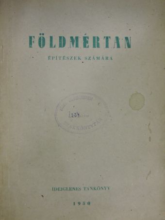 Szentandrási Gyula - Földmértan építészek számára [antikvár]
