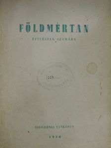 Szentandrási Gyula - Földmértan építészek számára [antikvár]