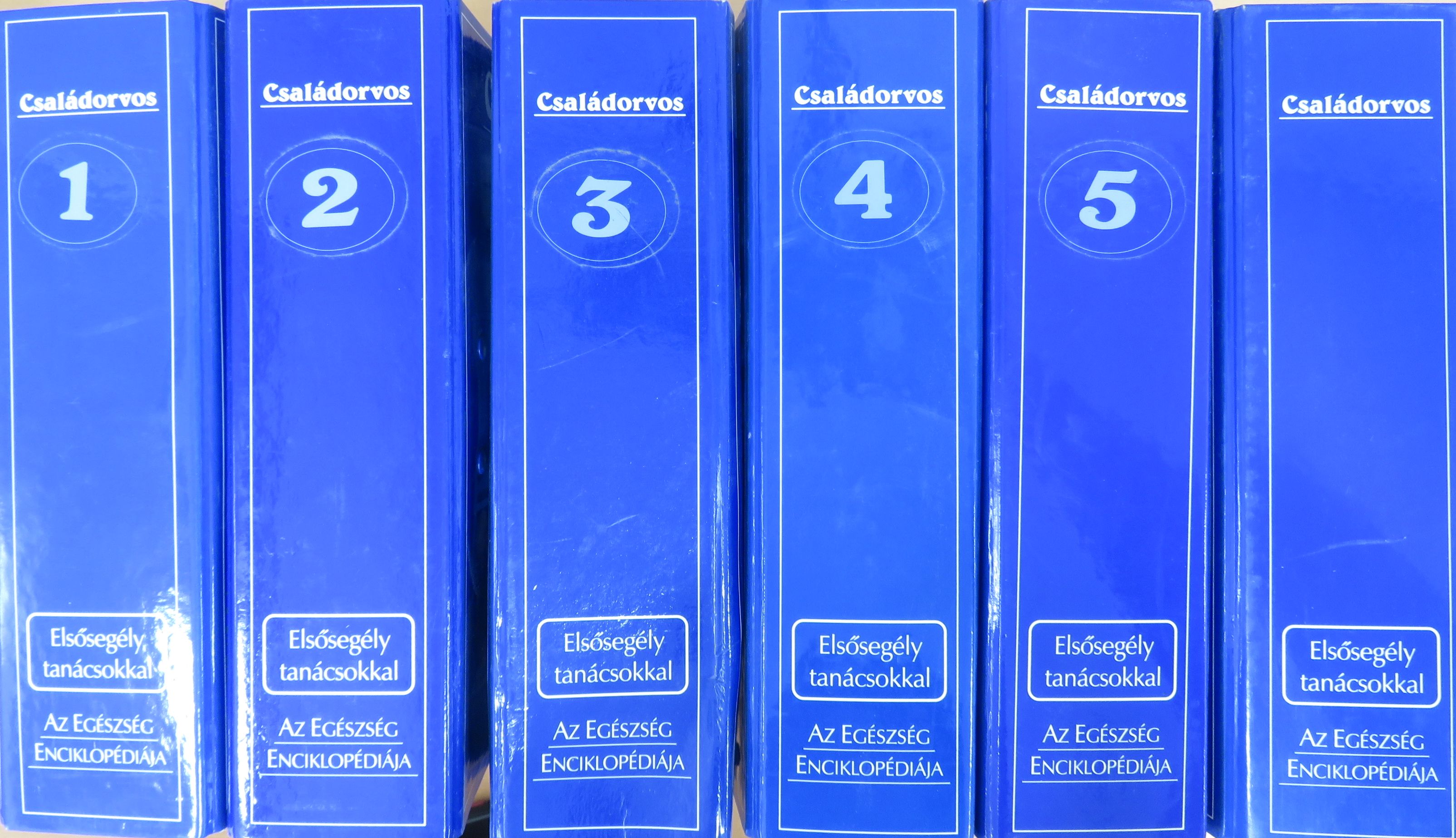 Családorvos-Az egészség enciklopédiája I-VI. (nem teljes gyűjtemény) [antikvár]