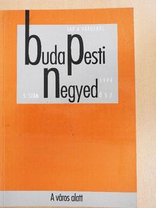 Csizmadia Ervin - Budapesti negyed 1994. ősz [antikvár]