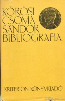 Zágoni Jenő - Kőrösi Csoma Sándor bibliográfia [antikvár]