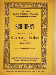Franz Schubert - Quartett No. 2 Es-dur [antikvár]