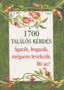 Imre Zsuzsánna, Péter Kinga - 1700 találós kérdés [antikvár]