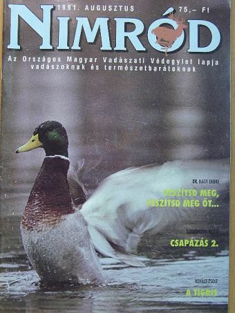 Dr. Nagy Endre - Nimród 1991. augusztus [antikvár]