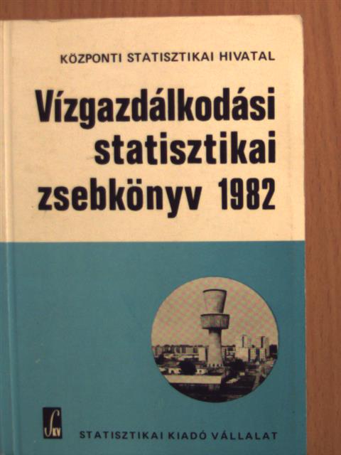 Vízgazdálkodási statisztikai zsebkönyv 1982 [antikvár]