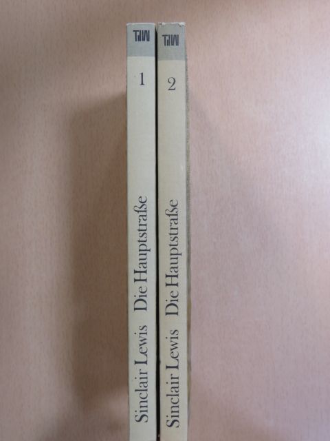Sinclair Lewis - Die Hauptstraße 1-2. [antikvár]