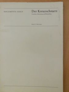 Fritz U. Niethard - Der Kreuzschmerz [antikvár]