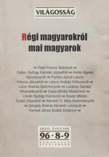 Papp Gábor (főszerk.), Majtényi László - Világosság 1996/8-9. augusztus - szeptember [antikvár]