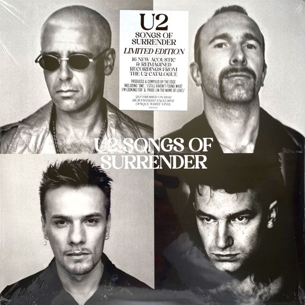 U2 - SONGS OF SURRENDER 2LP U2 - LIMITED EDITION OPAQUE WHITE VINYL