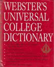 Webster's Universal College Dictionary [antikvár]
