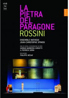 ROSSINI - LA PIETRA DEL PARAGONE 2DVD SPINOSI, PRINA, HOLLOWAY, GIORDANO, LIS, ZAPATA
