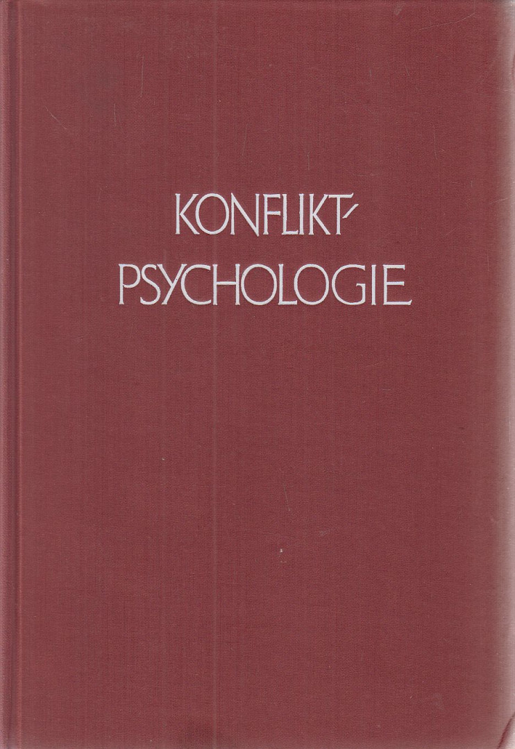 Lückert, Heinz-Rolf - Konflikt-Psychologie [antikvár]