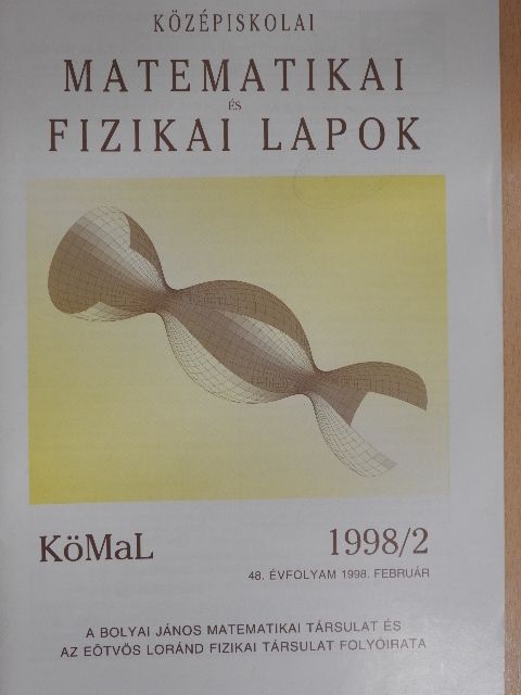 Nagy Gyula - Középiskolai matematikai és fizikai lapok 1998. február [antikvár]