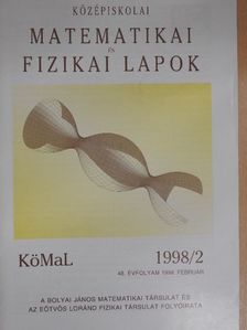 Nagy Gyula - Középiskolai matematikai és fizikai lapok 1998. február [antikvár]