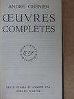 André Chénier - Oeuvres Complétes [antikvár]