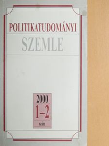 Béndek Péter - Politikatudományi Szemle 2000/1-2. [antikvár]