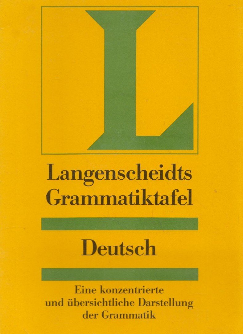 Dr. Heinz F. Wendt - Langenscheidts Grammatiktafel Deutsch [antikvár]