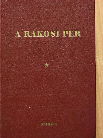 Alexandr Bezimenszkij - A Rákosi-per [antikvár]