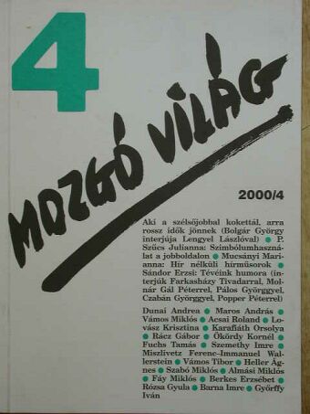 Acsai Roland - Mozgó Világ 2000. április [antikvár]