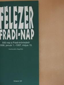 Félezer Fradi-nap [antikvár]
