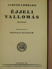 Jaques Lombard - Éjjeli vallomás [antikvár]