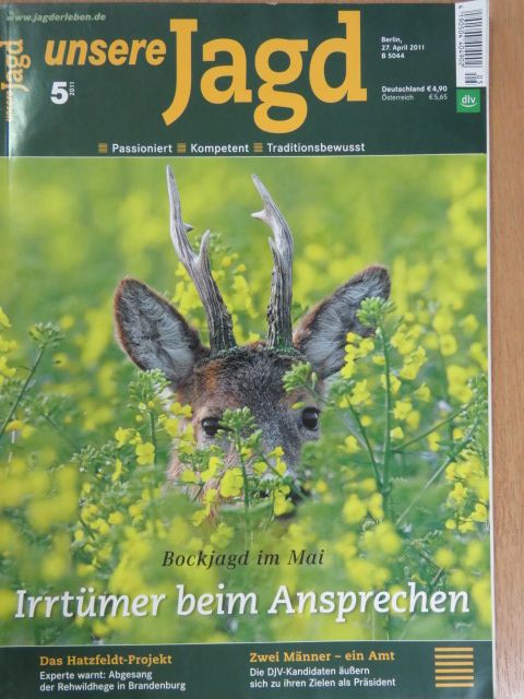 Friedrich Karl von Eggeling - Unsere Jagd 2011/5 [antikvár]