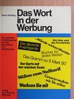 Heinz Hartwig - Das Wort in der Werbung [antikvár]
