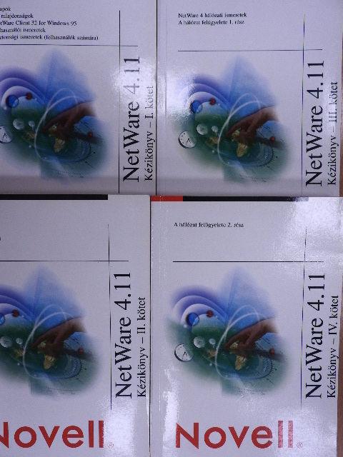 Novell NetWare 4.11 Kézikönyv I-IV. [antikvár]