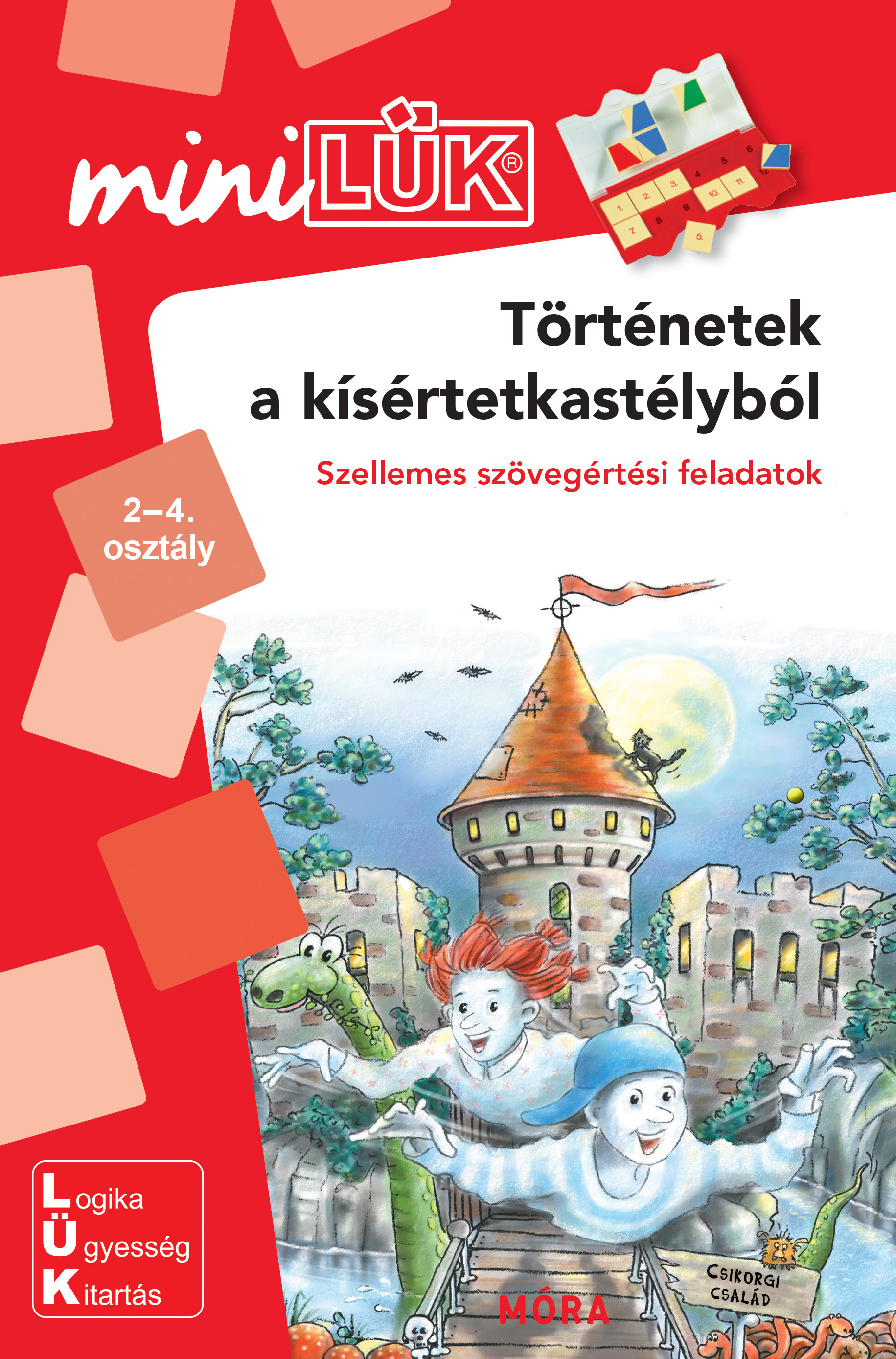 Történetek a kísértetkastélyból - miniLÜK - Szellemes szövegértési feladatok LDI-212