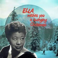 ELLA WISHES YOU A SWINGING CHRISTMAS LP - PICTURE DISC